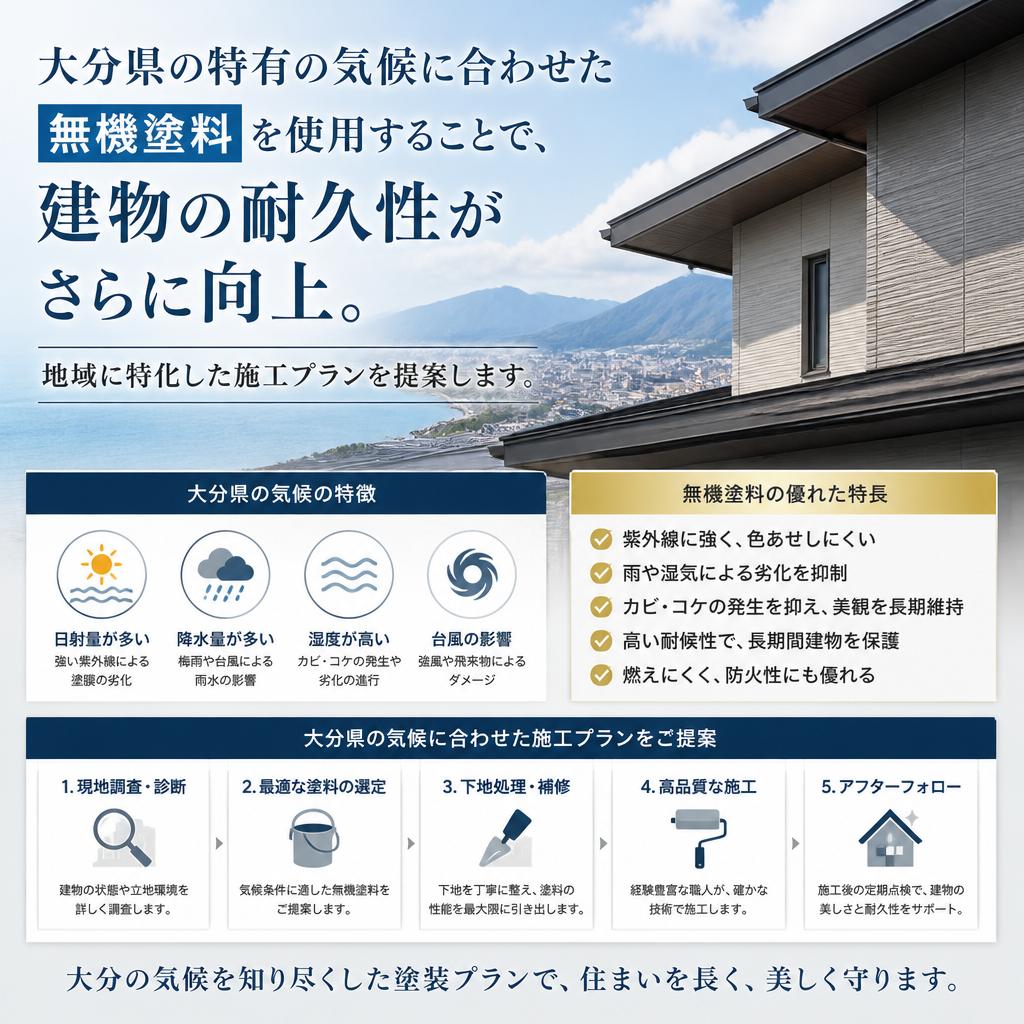 大分の気候に最適な選択