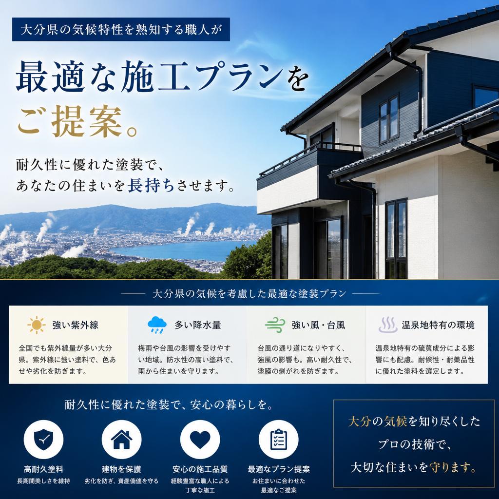 地域の気候に適した施工プラン