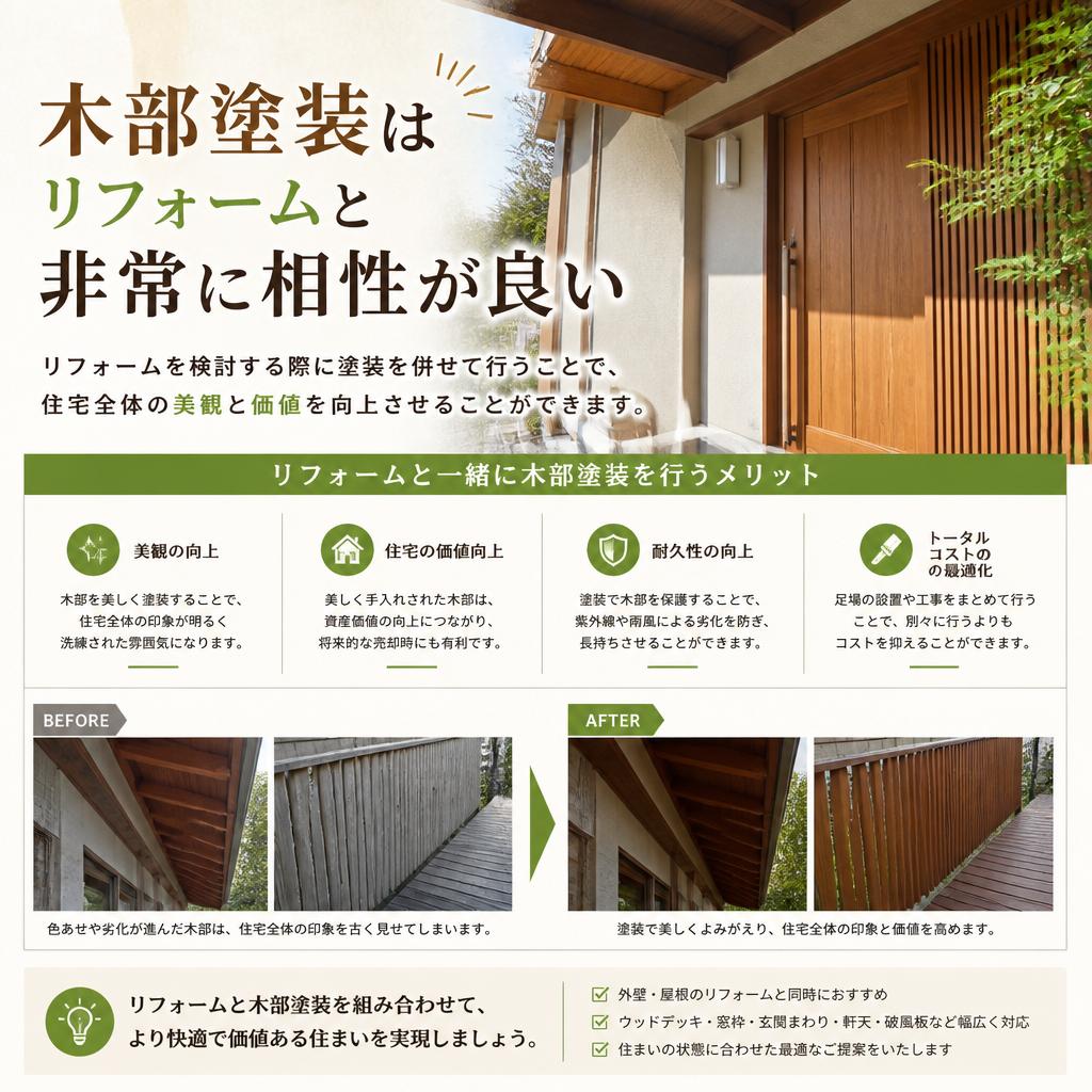 リフォームとの相性