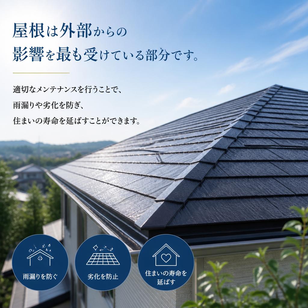 屋根メンテナンスの重要性