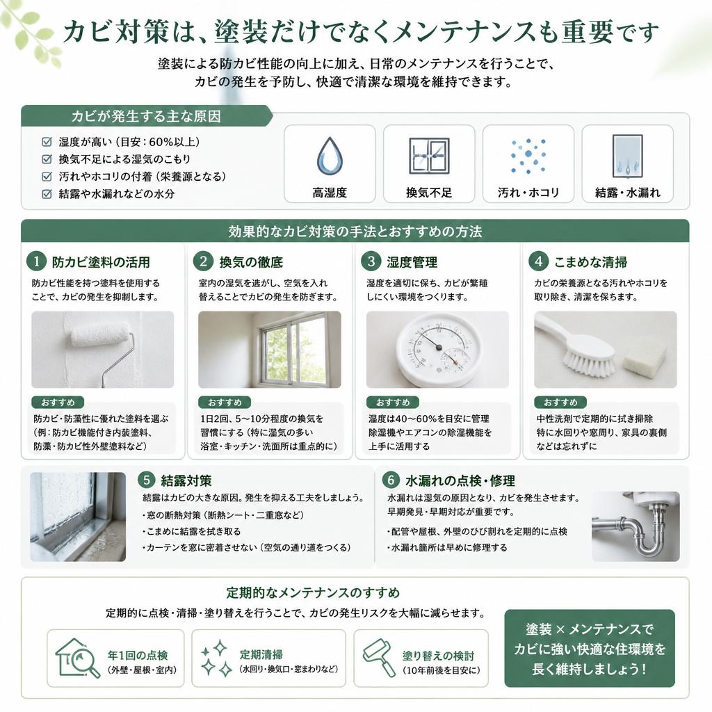 5. 効果的なカビ対策とは？