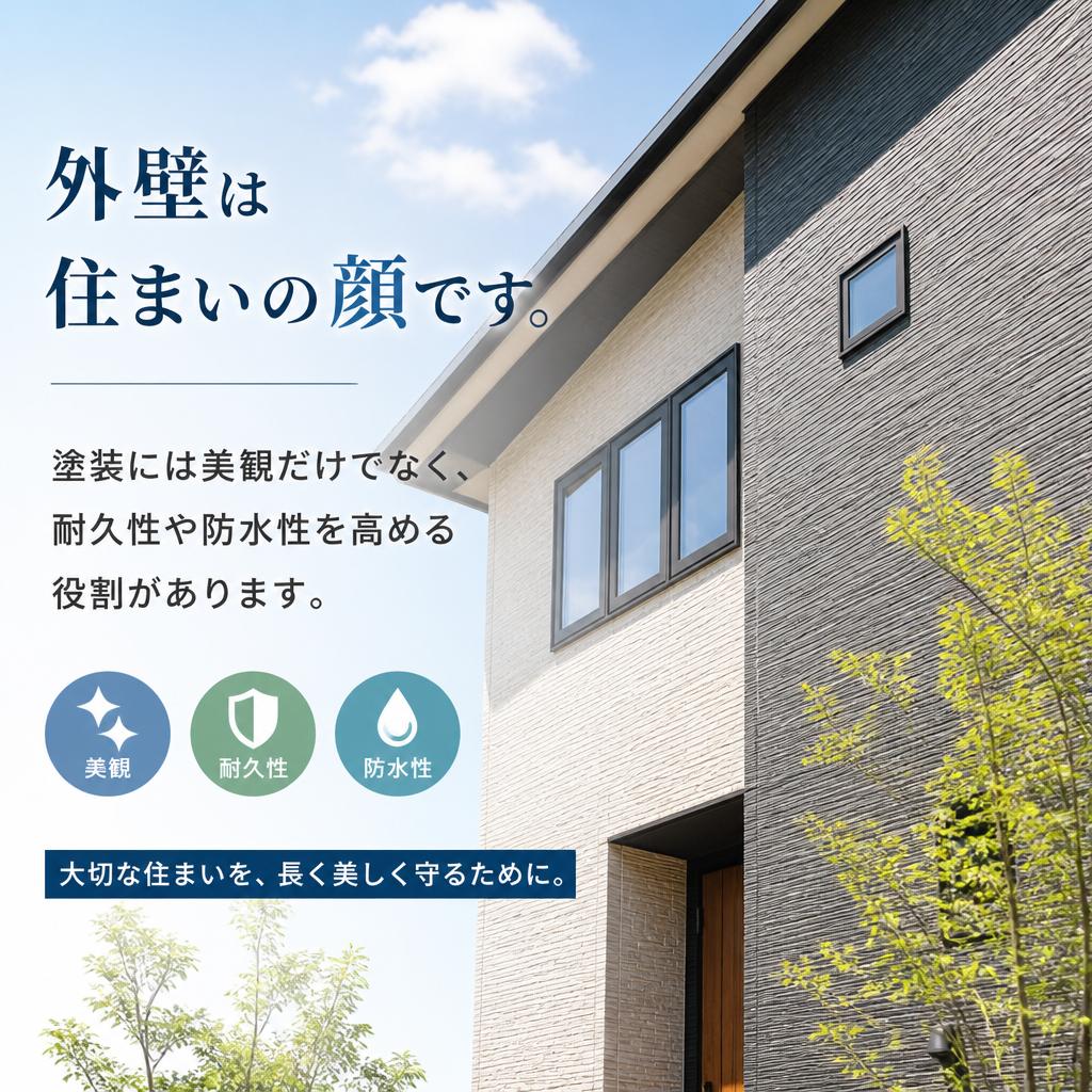 2. 外壁塗装の重要性