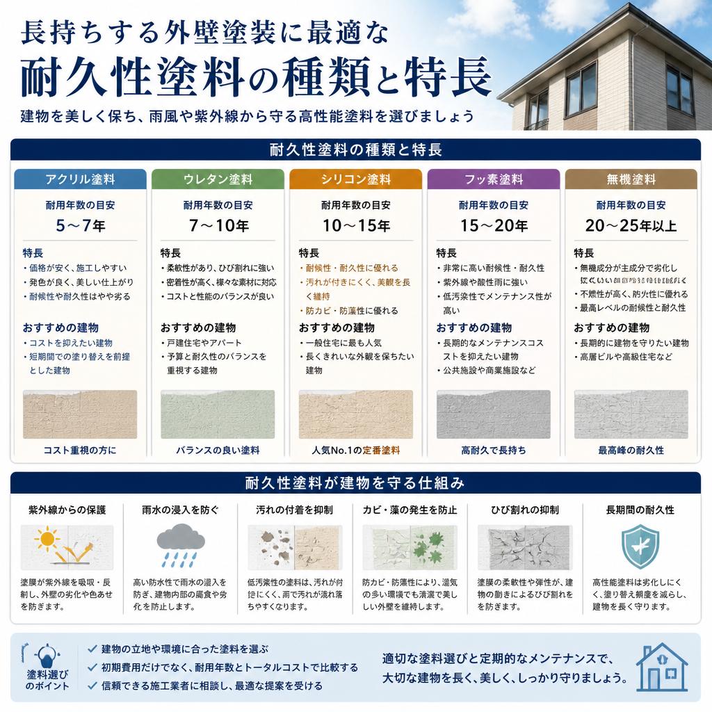 4. 耐久性塗料のご紹介