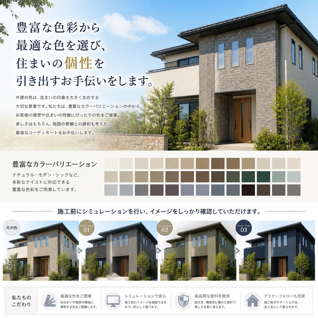 色の選び方と提案