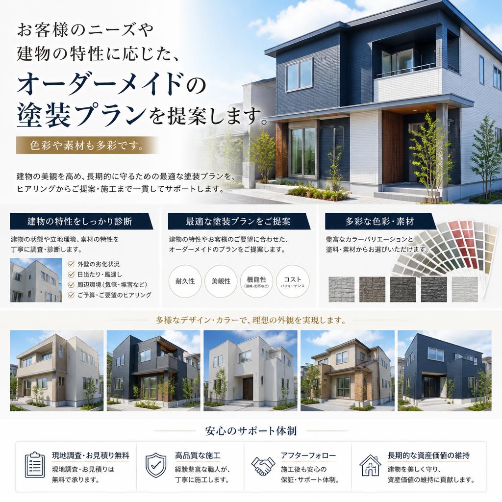 5. 具体的な塗装プランの提案