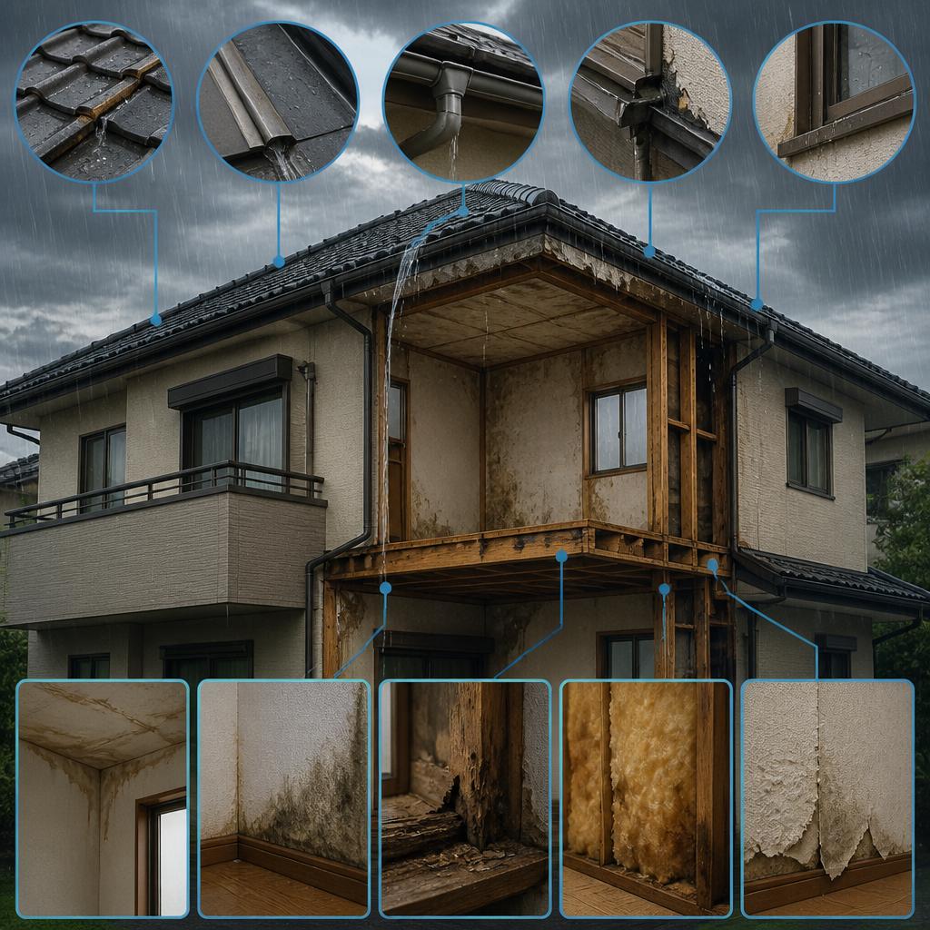雨漏りの原因とは？
