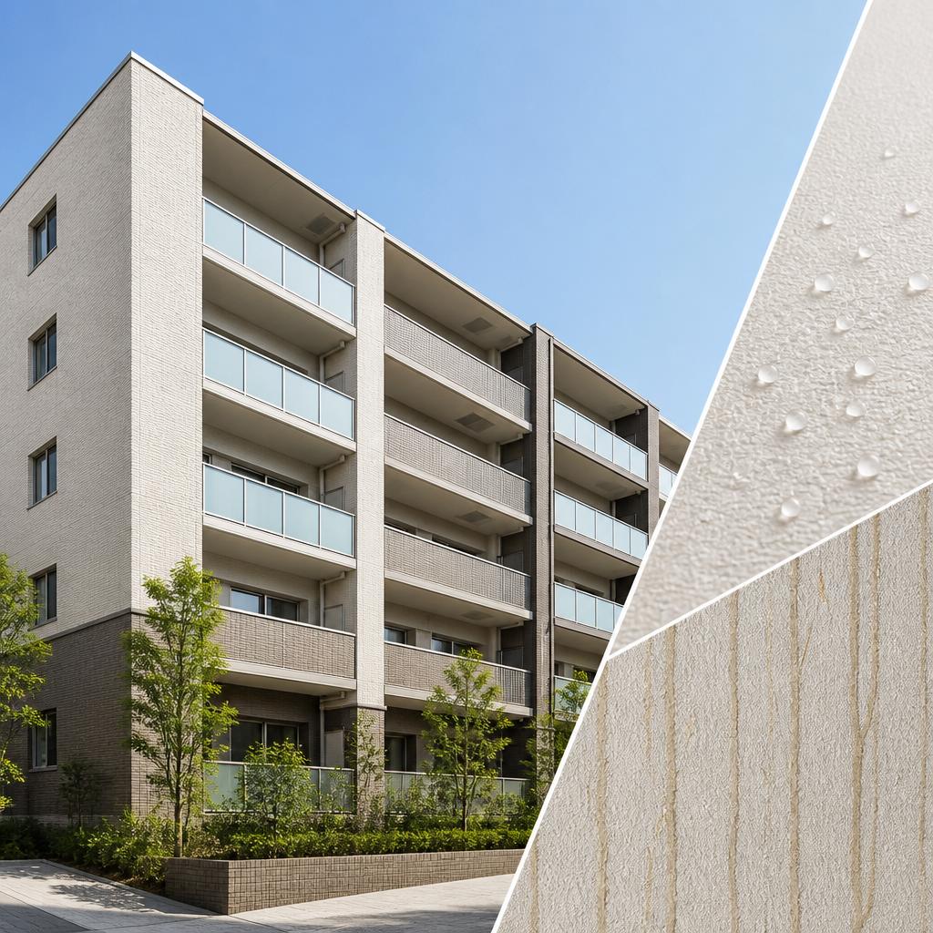 マンション改修における低汚染塗料の利点
