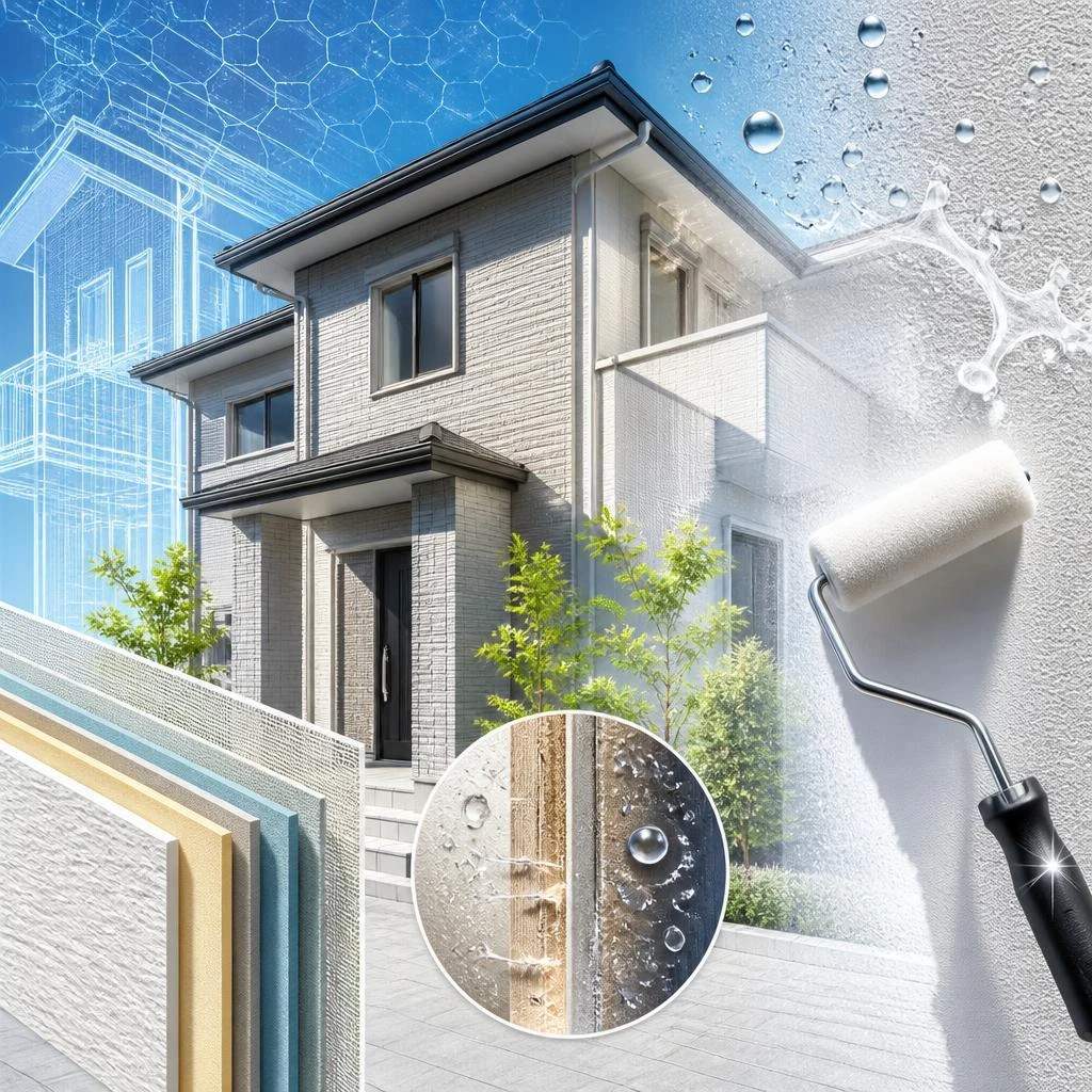 見た目だけじゃない！あなたの住宅を守る万全の塗り替え技術